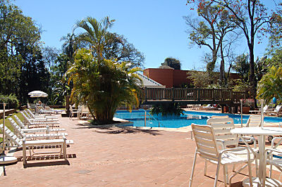 The pool at the hotel - some people actually find such a place nice