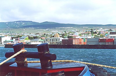 Fra Punta Arenas - som ogs er udskibsningshavn for mange ture til Antarktis