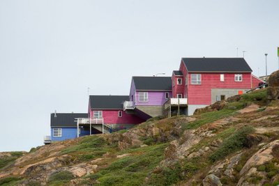Farverig huse