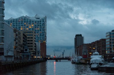 Hamburg - Havn og Elbphilharmonie