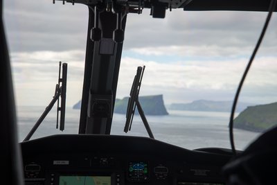 Helikopter Thorshavn-Suderoy