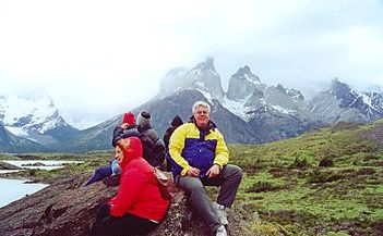  Her er jeg - i Torres del Paine - sydlige Chile