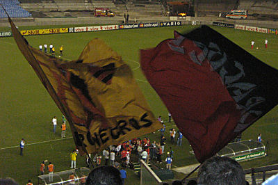 Before the match at Maracana 