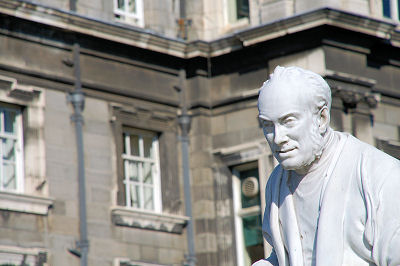 George Salmon - a former Headmaster - welcomes you to Trinity Collage