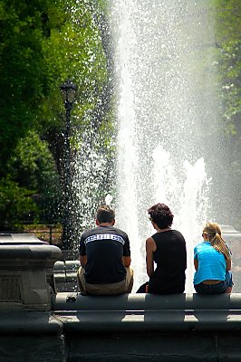 Fra Washington Square Park