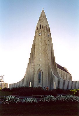 Hallgrimskirken i Reykjavik