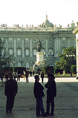 The castle of the spanish king