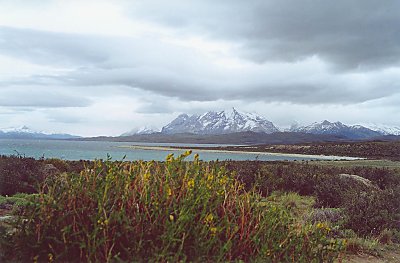 P vej mod  Torres del Paine