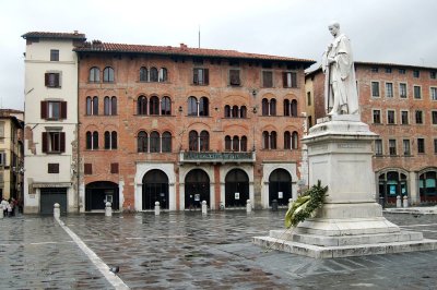 Lucca i regnvejr